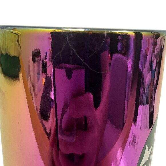 Starbucks 2022 Iridescent 16 oz Mug Pearl Finish VGUC - Picture 7 of 7